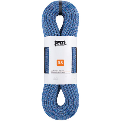 Petzl Contact 9,8 mm klimtouw (Maat 60M, Blauw)