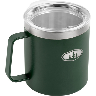GSI Glacier Stainless 15oz Camp Cup drinkbeker (Maat 0.444L, Groen)