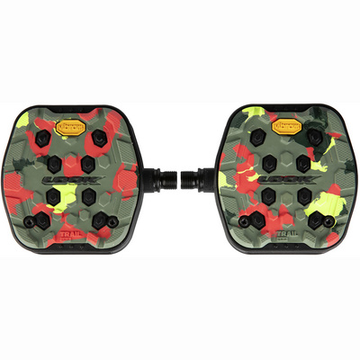 Look Trail Grip Pedalen (Maat ONE SIZE, Groen)
