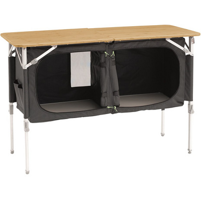 Outwell Padres Double Campingtafel (Maat One Size, Zwart)
