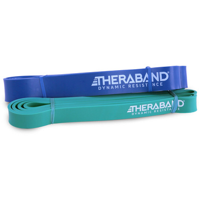 Thera-Band Thera-Band High Resistance Band set van 2 (Maat ONE SIZE, Meerkleurig)