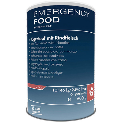 Trek'n Eat Hunter's pot met rundvlees en noedels (Maat 600g)