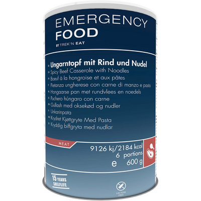Trek'n Eat Hongaarse pot met rundvlees en noedels (Maat 600g)