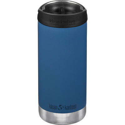 Klean Kanteen TK Wide VI Café Cap (Maat 473ml, Blauw)