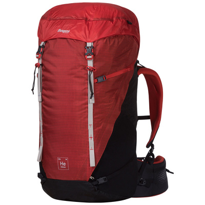 Bergans Dames Helium V5 55 Rugzak (Maat 55L, Rood)