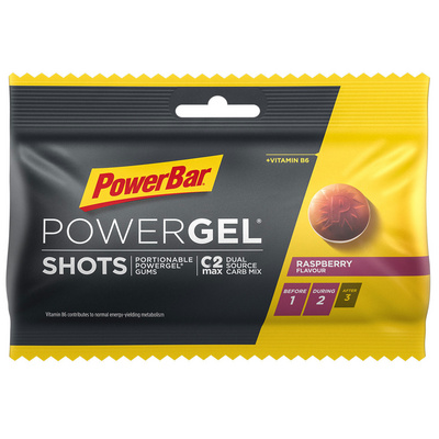 PowerBar PowerGel Shots (Maat One Size, raspberry)