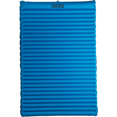 Nemo Equipment Quasar Insulated Double Slaapmat (Maat 193X132CM, Blauw)
