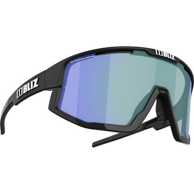 Bliz Lunettes de sport Vision Photochromic (taille One Size, matt black-brown blue multi)