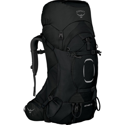 Osprey Aether 55 Rugzak (Maat 55L | S-M, Zwart)