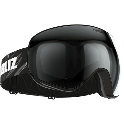 Bliz Floz Skibril (Maat One Size, Zwart)