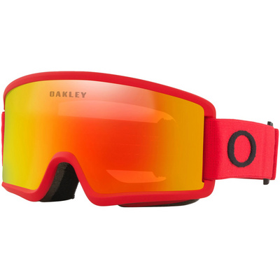 Oakley Target Line L Skibril (Maat One Size, Rood)