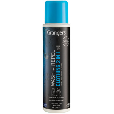 Grangers 2 in 1 Cleaner & Proofer (Maat 300 ml, Zwart)