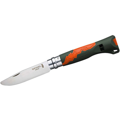 Opinel Kinderen No 07 Zakmes (Maat One Size, Olijf)