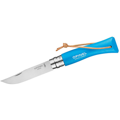 Opinel No 07 Colorama Zakmes (Maat One Size, Blauw)