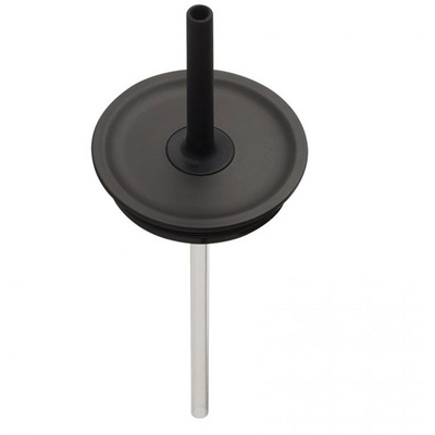 Hydro Flask Medium Press-In Straw Lid Deksel (Maat ONE SIZE, Zwart)