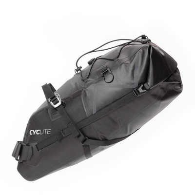 Cyclite Sac de selle Saddle Bag /01 (taille 12.9L, Noir)