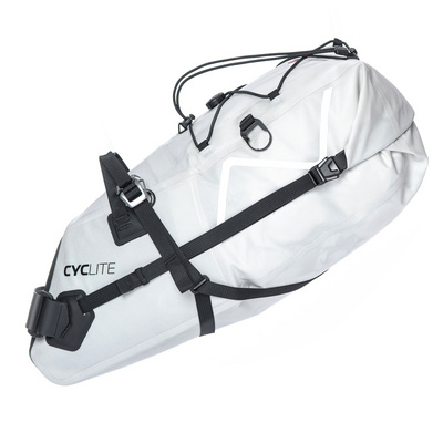 Cyclite Saddle Bag /01 Zadeltas (Maat 12.9L, Grijs)