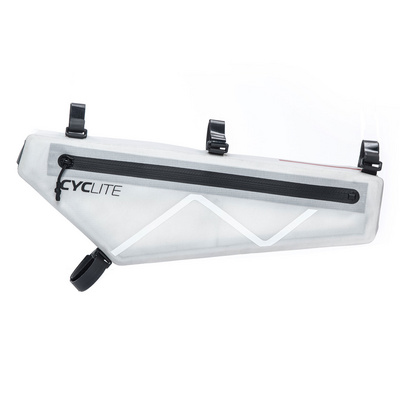 Cyclite Sac sur cadre Frame Bag / 01 (taille 2.8L, Gris)