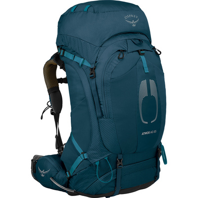 Osprey Heren Atmos AG 65 Rugzak (Maat 65L | S-M, Blauw)