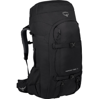Osprey Homme Sac à dos Farpoint Trek 75 (taille 75L, Noir)