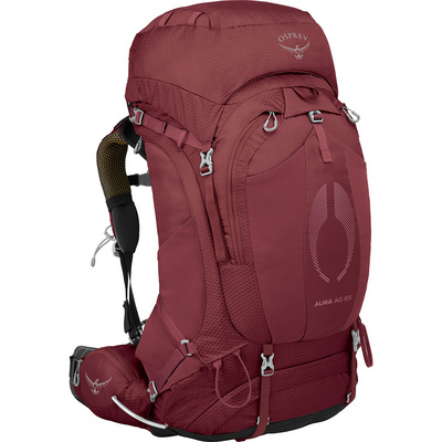 Osprey Aura AG 65 Trekkingrugzakken rood