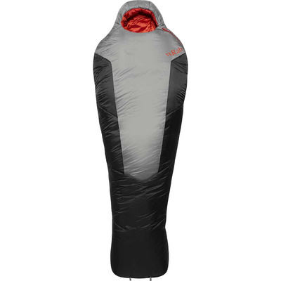 Rab Solar Ultra 3 Slaapzak (Maat MAX. 185CM , Grijs)