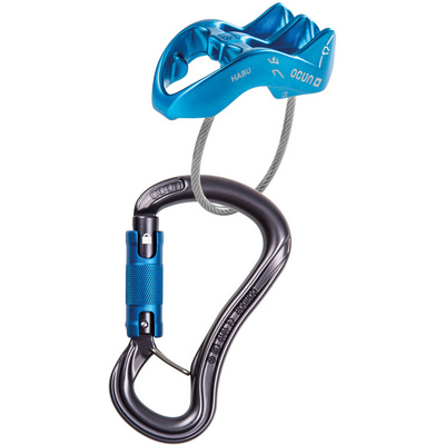 Ocun Belay Set Condor Triple/Habu (Maat ONE SIZE, Blauw)