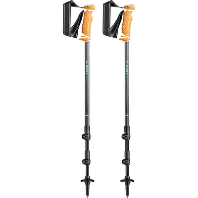 Leki Bâtons Lhasa (taille 90-125cm, Gris)