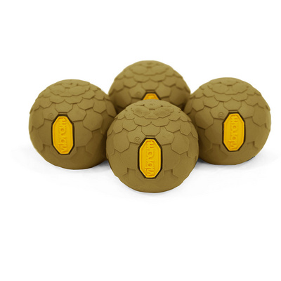 Helinox Vibram Ball Voetsteun set (Maat 45mm, Bruin)