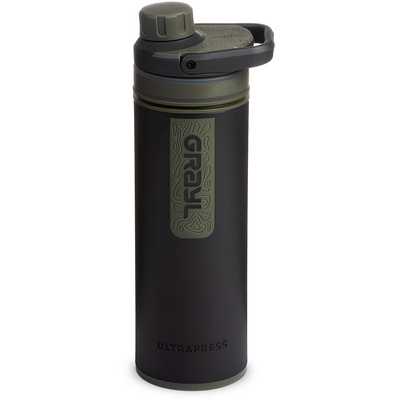 Grayl Ultrapress Purifier Waterfilter (Maat 0.5L, Zwart)