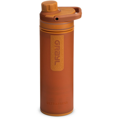 Grayl Ultrapress Purifier Waterfilter (Maat 0.5L, Bruin)