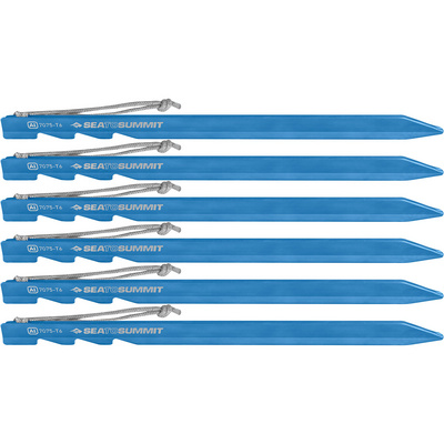 Sea to Summit Piquets Ground Control Light (taille One Size, Bleu)