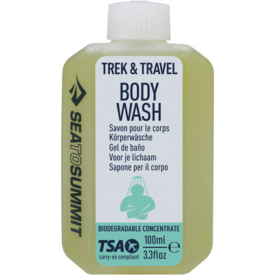 Sea to Summit Trek & Travel Liquid Body Wash (taille 100ML, Jaune)