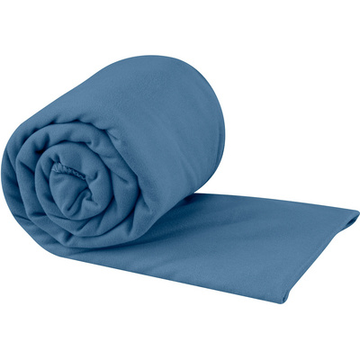 Sea to Summit Pocket Handdoek (Maat L, Blauw)