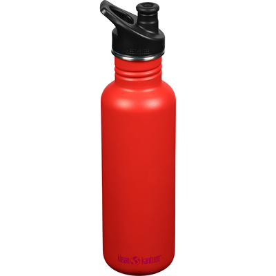 Klean Kanteen Classic Sports Cap Drinkfles (Maat 800ml, Rood)