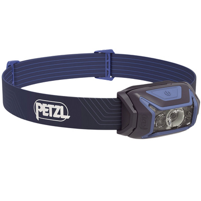 Petzl Actik Hoofdlamp (Maat One Size, Blauw)