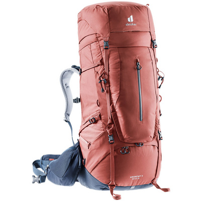 Deuter Dames Aircontact X 80+15 SL Rugzak (Maat 80+15L, Rood)