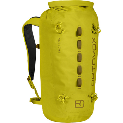 Ortovox Trad 22 Dry Rugzak (Maat 22L, Geel)