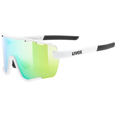 Uvex Sportstyle 236 Set Sportbril (Maat One Size, Wit)