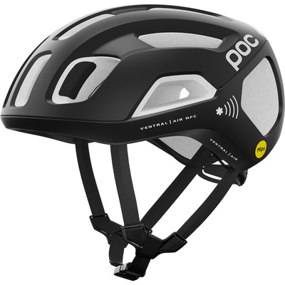 POC Ventral Air MIPS NFC Fietshelm (Maat 50-56CM, Zwart)