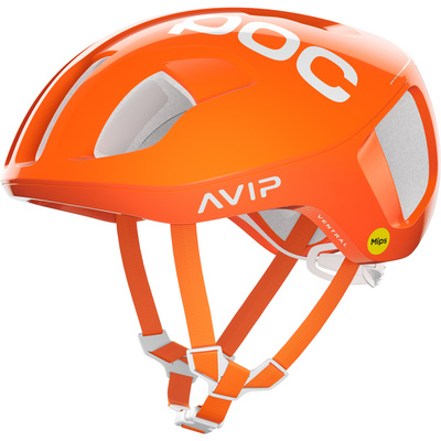 POC Ventral MIPS Fietshelm (Maat 50-56CM, Oranje)