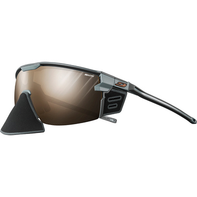 Julbo Ultimate Cover Reacktive Perf. 2-4 Lunettes de glacier (taille One Size, Gris)