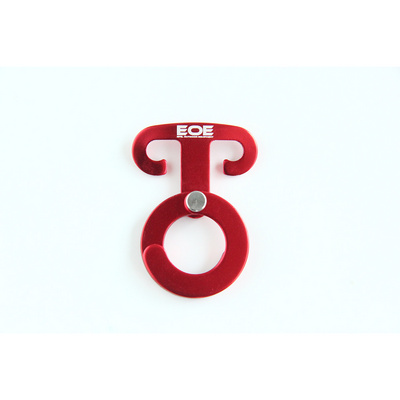 EOE - Eifel Outdoor Equipment Haken (Maat One Size, Rood)
