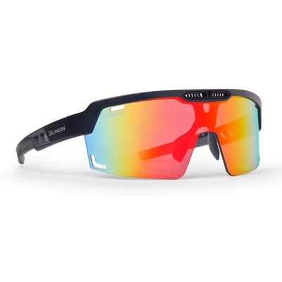 Demon Speed Vent Sportbril (Maat One Size, Zwart)