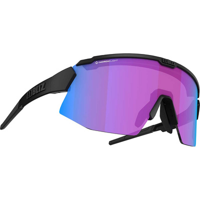 Bliz Breeze Small Nordic Light Sportbril (Maat One Size, Zwart)