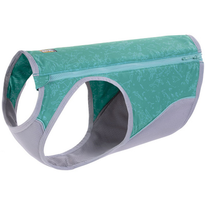 Ruffwear Swamp Cooler Zip Hondenmantel (Maat XS (43-56cm), Blauw)