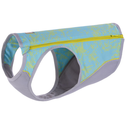 Ruffwear Swamp Cooler Zip Hondenmantel (Maat M (69-81CM), Blauw)