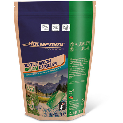 Holmenkol Textile Wash Natural Capsules (Maat ONE SIZE)