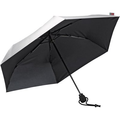 Euroschirm Light Trek Ultra Paraplu (Maat One Size, Zilver)