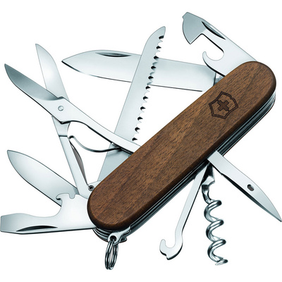 Victorinox Couteau de poche Huntsman Wood (taille One Size, Brun)